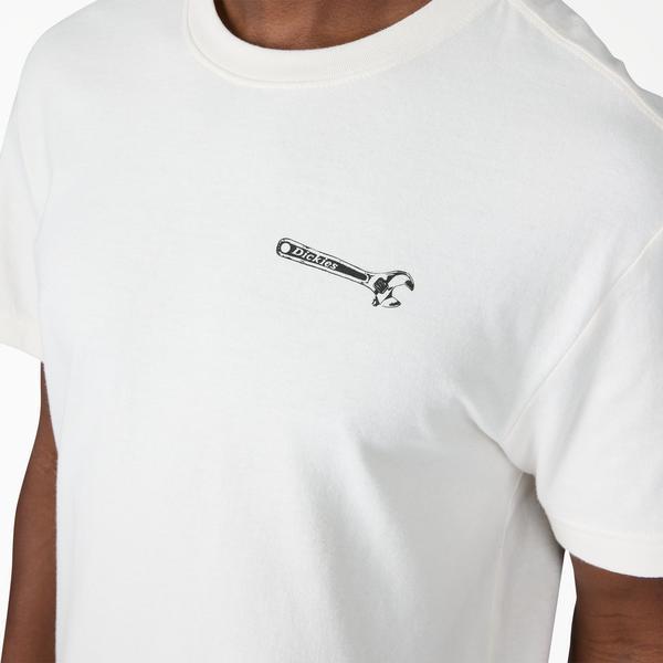 Dickies Tools Graphic T-Shirt Snow White-Black Sheep Skate Shop