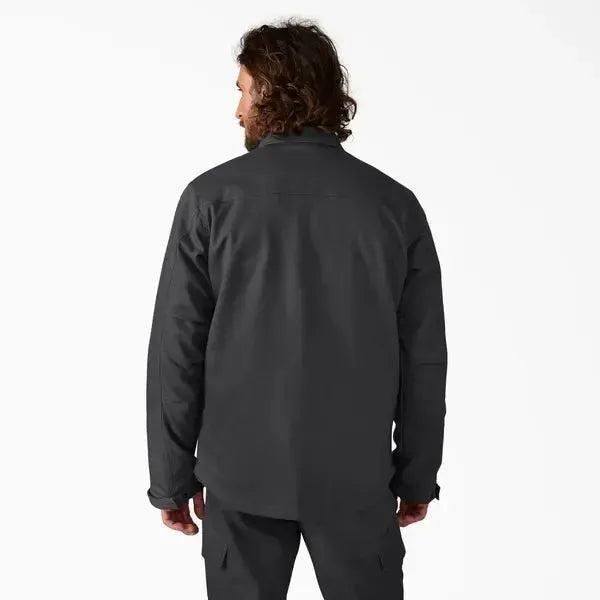 Dickies Tradebuilt Lined Woven Duck Shirt Jacket Black-Black Sheep Skate Shop