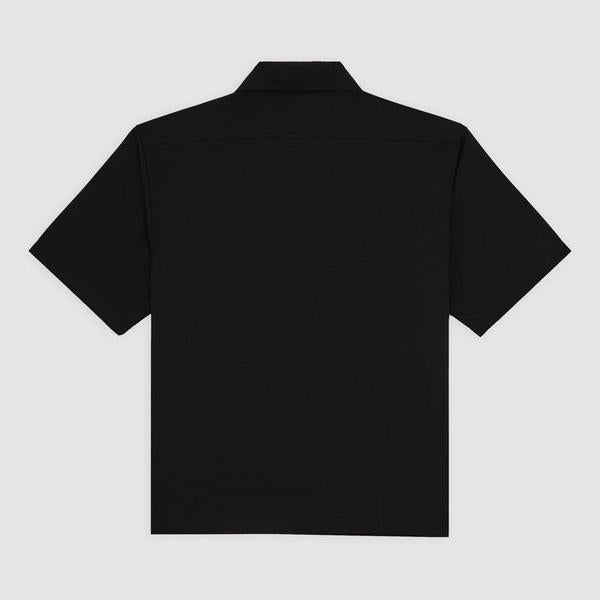 Dickies Unionville Lightweight Short Sleeve Work Shirt Black-Black Sheep Skate Shop