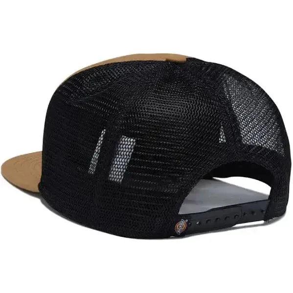 Dickies Workwear Patch Trucker Hat Brown - Black-Black Sheep Skate Shop