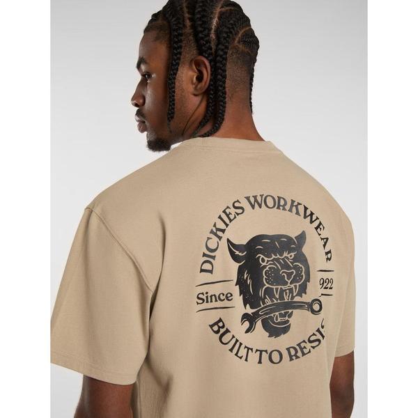Dickies Workwear Wrench Graphic T-Shirt Brown-Black Sheep Skate Shop