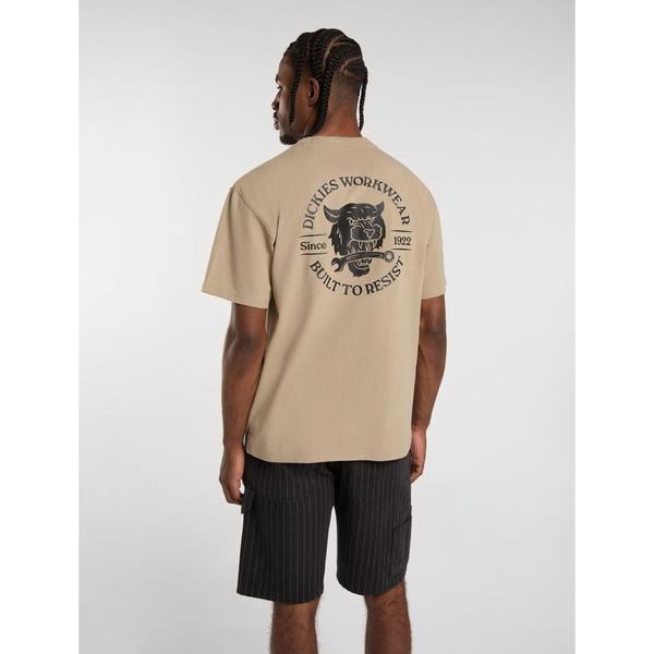 Dickies Workwear Wrench Graphic T-Shirt Brown-Black Sheep Skate Shop