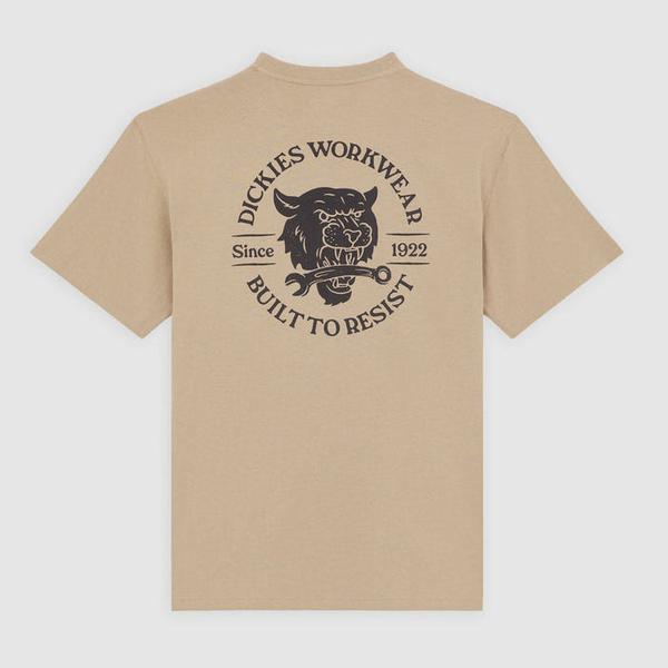 Dickies Workwear Wrench Graphic T-Shirt Brown-Black Sheep Skate Shop