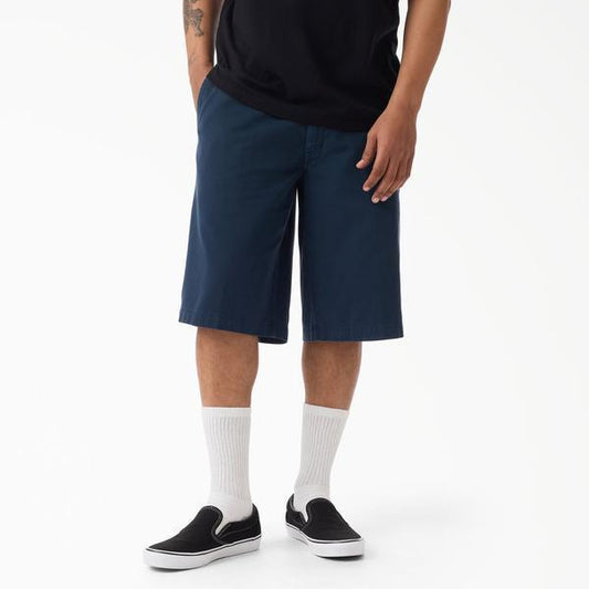 Dickies Worn In Loose 13" Work Shorts Dark Navy-Black Sheep Skate Shop