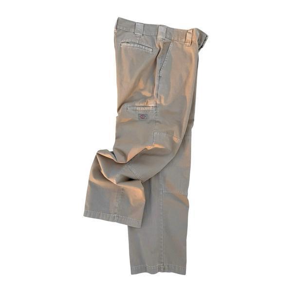 Dickies Worn In Loose Fit Double Knee Work Pants Khaki-Black Sheep Skate Shop