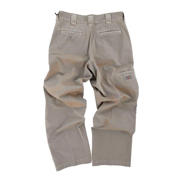 Dickies Worn In Loose Fit Double Knee Work Pants Khaki-Black Sheep Skate Shop