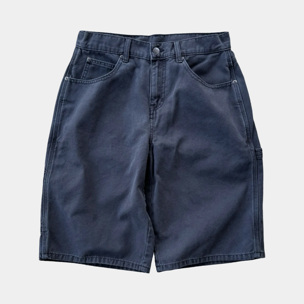 Dickies Worn In Relaxed 13" Carpenter Shorts Black Duck Canvas-Black Sheep Skate Shop