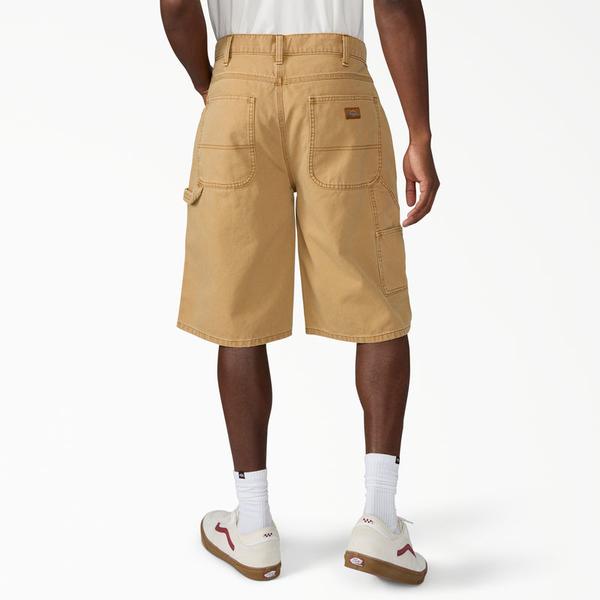 Dickies Worn In Relaxed 13" Carpenter Shorts Brown Duck Canvas-Black Sheep Skate Shop