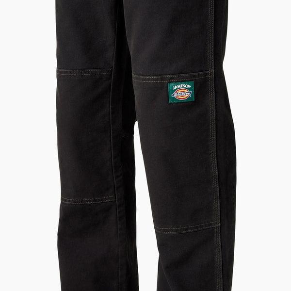 Dickies x Jameson Whiskey Double Knee Pants Rinsed Black-Black Sheep Skate Shop