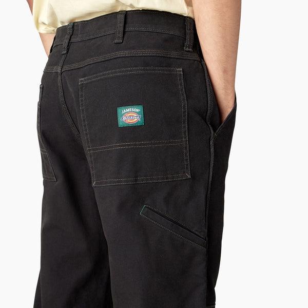 Dickies x Jameson Whiskey Double Knee Pants Rinsed Black-Black Sheep Skate Shop