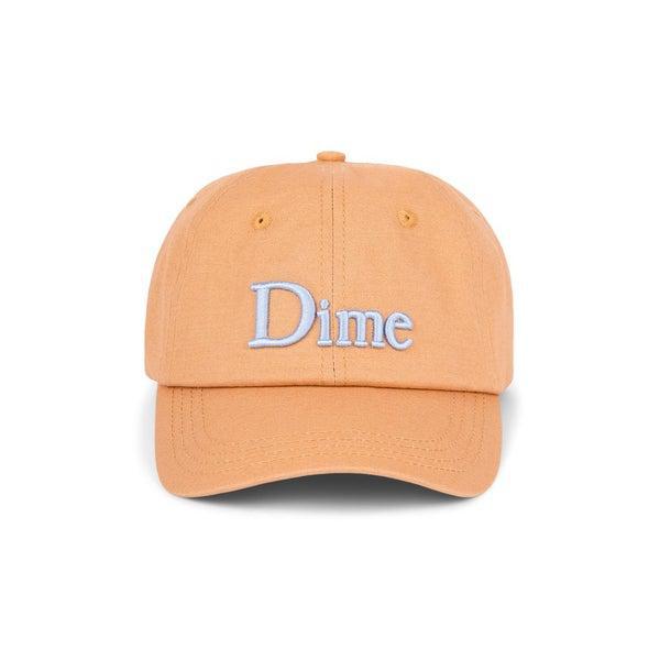 Dime Classic 3D Logo Cap Washed Orange — Black Sheep Skate Shop
