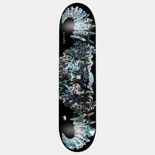 EDGLRD DMN Silver Foil Deck-Black Sheep Skate Shop