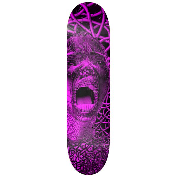 earl skateboards ‘Web’ Deck Purple　8.25 EDGLRD Purple Guts Deck 8.25
