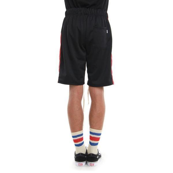 EPTM Track Shorts Black/ Red-Black Sheep Skate Shop