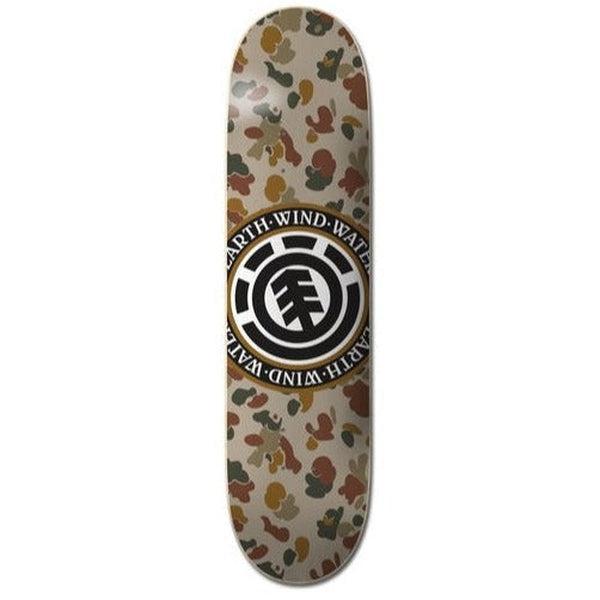 Element Skateboards Sand Camo Seal Deck 8.0"-Black Sheep Skate Shop