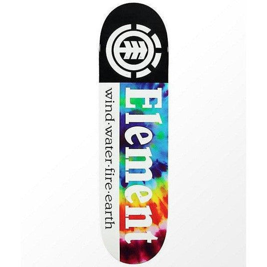 Element Skateboards Tie Dye Section Deck 8.0"-Black Sheep Skate Shop