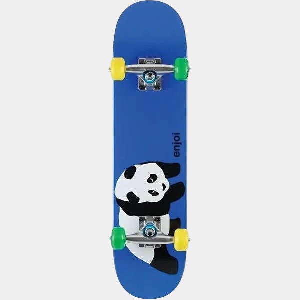 Enjoi Panda Blue Soft Top Micro Complete 7.0"-Black Sheep Skate Shop