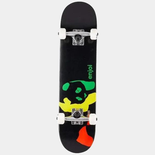 Enjoi Skateboards Rasta Panda Youth Complete 7.75"-Black Sheep Skate Shop