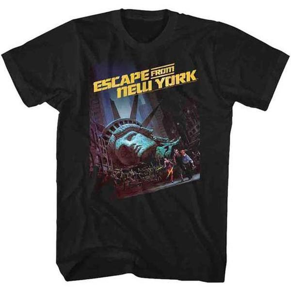 Escape From New York Run Poster Tee Black-Black Sheep Skate Shop