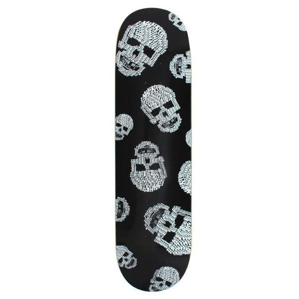 FTP Glow In The Dark Skull Logo Deck 8.25"-Black Sheep Skate Shop