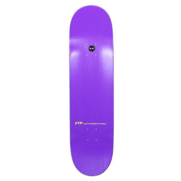 FTP Purple Logo Deck 8.25"-Black Sheep Skate Shop