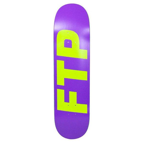 FTP Purple Logo Deck 8.25"-Black Sheep Skate Shop