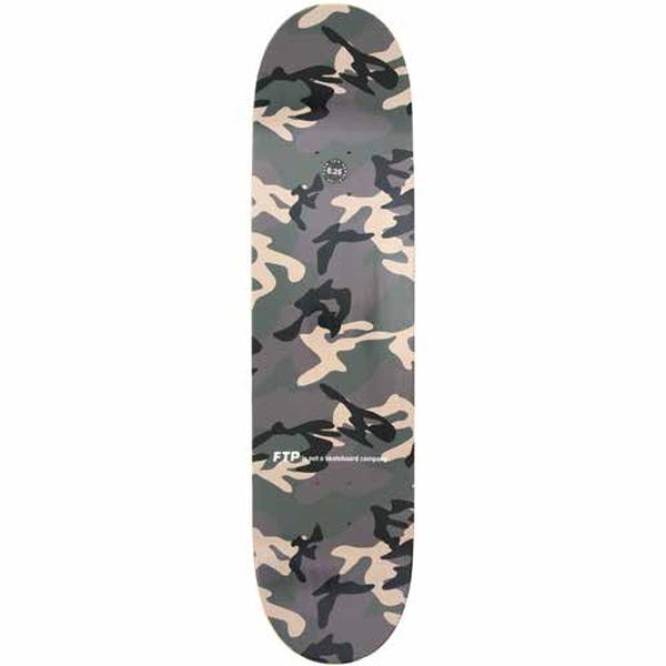 FTP Woodland Camo Deck 8.5"-Black Sheep Skate Shop