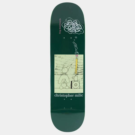 Frog Skateboards Chris Milic Creative Block Deck 8.6"-Black Sheep Skate Shop