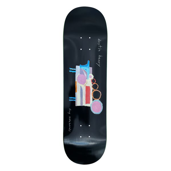 Frog Skateboards Dustin Henry Painted Cow Deck 8.5"-Black Sheep Skate Shop