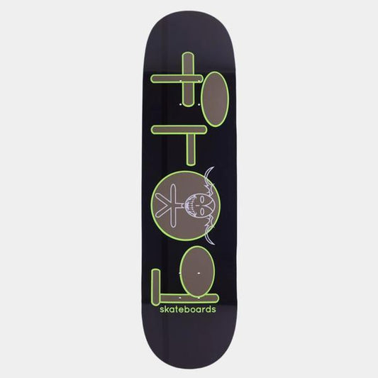 Frog Skateboards Skoom Logo Deck 8.25"-Black Sheep Skate Shop