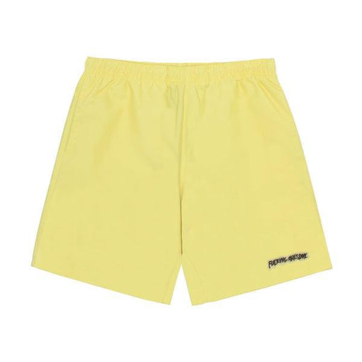 Fucking Awesome Baggy Hiking Shorts Yellow-Black Sheep Skate Shop