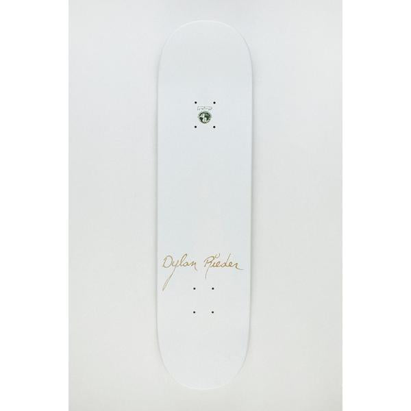 Fucking Awesome Dylan Rieder White Dipped Deck 8.5"-Black Sheep Skate Shop