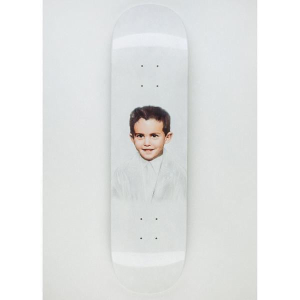 Fucking Awesome Dylan Rieder White Dipped Deck 8.5"-Black Sheep Skate Shop