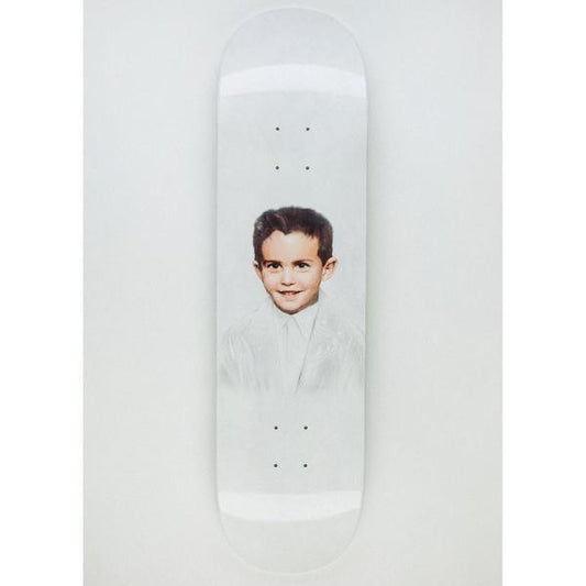 Fucking Awesome Dylan Rieder White Dipped Deck 8.5"-Black Sheep Skate Shop