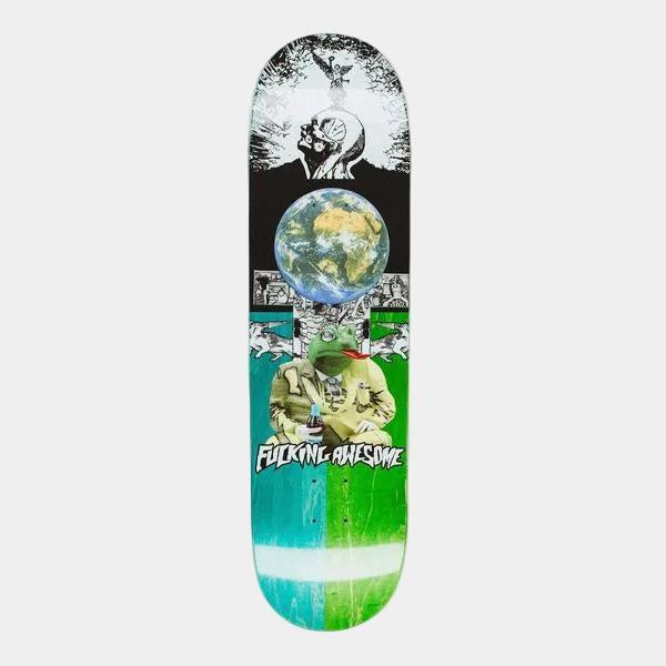 Fucking Awesome Louie Lopez 3D Frog Split Deck 8.25"-Black Sheep Skate Shop