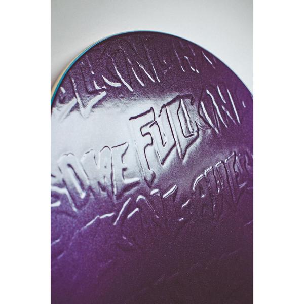 Fucking Awesome Phantom Purple Embossed Deck-Black Sheep Skate Shop