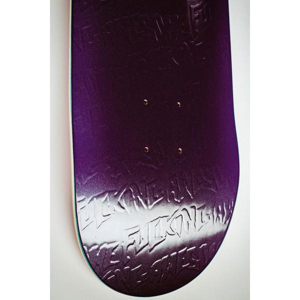 Fucking Awesome Phantom Purple Embossed Deck-Black Sheep Skate Shop