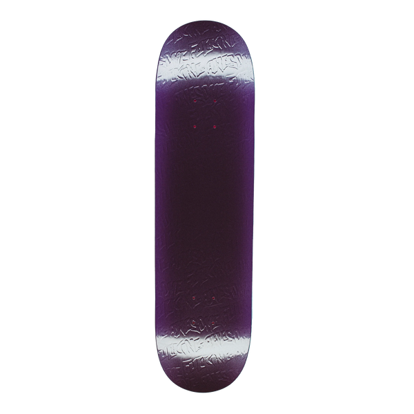 Fucking Awesome Phantom Purple Embossed Deck-Black Sheep Skate Shop