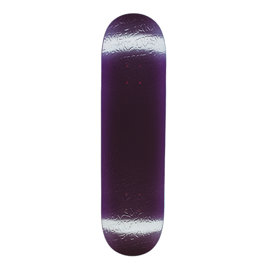 Fucking Awesome Phantom Purple Embossed Deck-Black Sheep Skate Shop