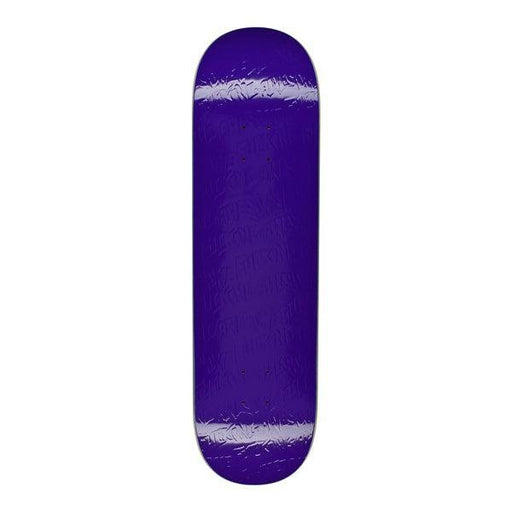 Fucking Awesome Purple Stamp Embossed Deck-Black Sheep Skate Shop