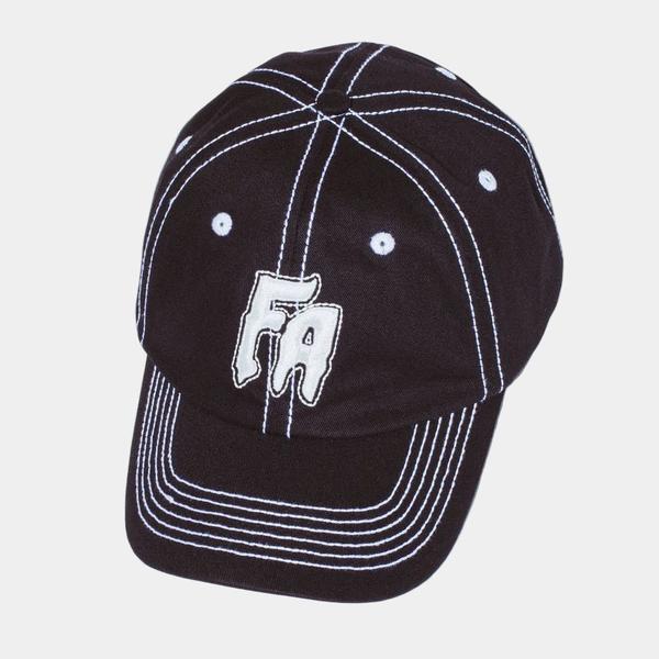 Fucking Awesome Seduction Contrast Stitch 6-Panel Snapback Hat Black-Black Sheep Skate Shop