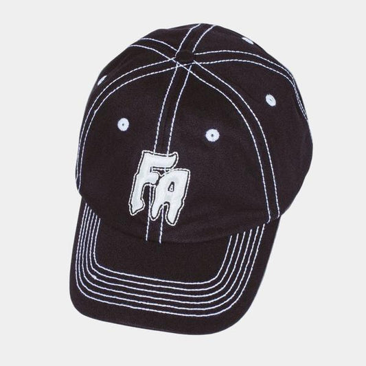 Fucking Awesome Seduction Contrast Stitch 6-Panel Snapback Hat Black-Black Sheep Skate Shop