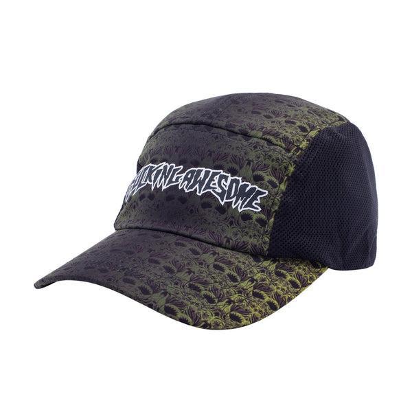 Fucking Awesome Stamp Volley Strapback Hat Neon Green – Black