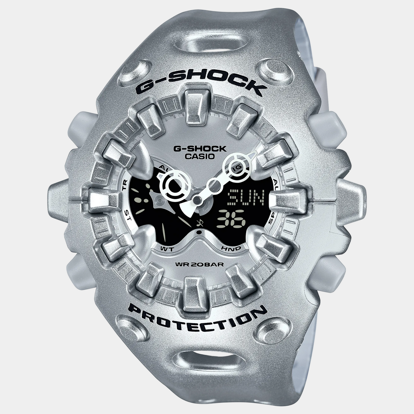 Casio G-Shock Analog-Digital Watch GAV01-8A Silver
