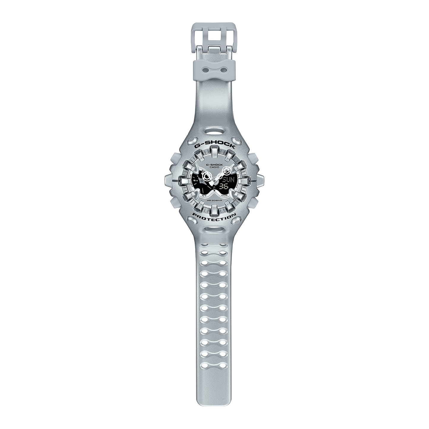Casio G-Shock Analog-Digital Watch GAV01-8A Silver