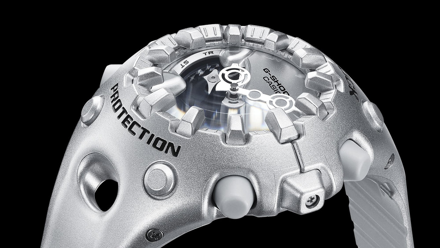 Casio G-Shock Analog-Digital Watch GAV01-8A Silver