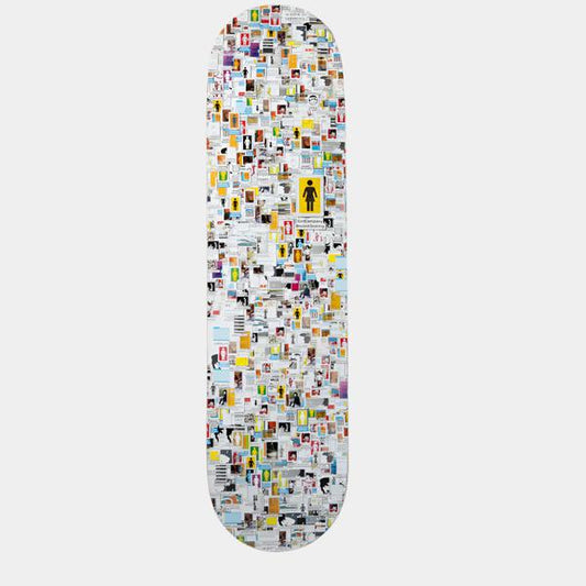 Girl Skateboards Breana Geering Desktop Chaos Deck 8.0"-Black Sheep Skate Shop