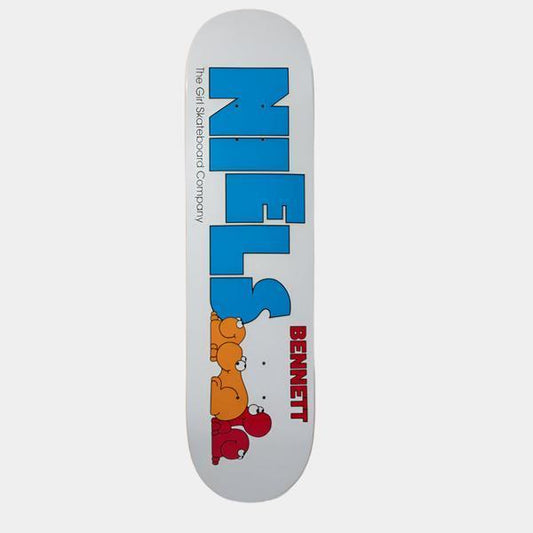 Girl Skateboards Niels Bennett Nerd Deck 8.4"-Black Sheep Skate Shop