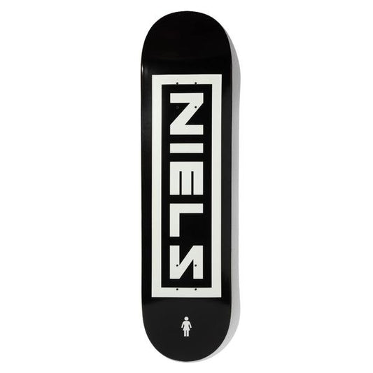 Girl Skateboards Niels Bennett Not Nine Inch Niels Deck 8.25"-Black Sheep Skate Shop