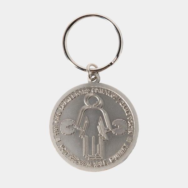 Girl Skateboards Pac-Man Game Token Keychain-Black Sheep Skate Shop